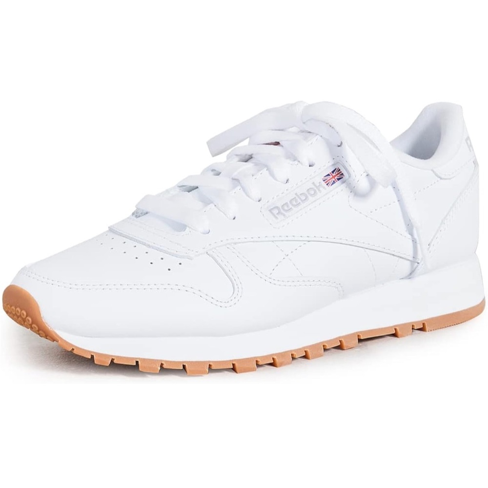 Reebok classic white rubber gum size 6 NIB
